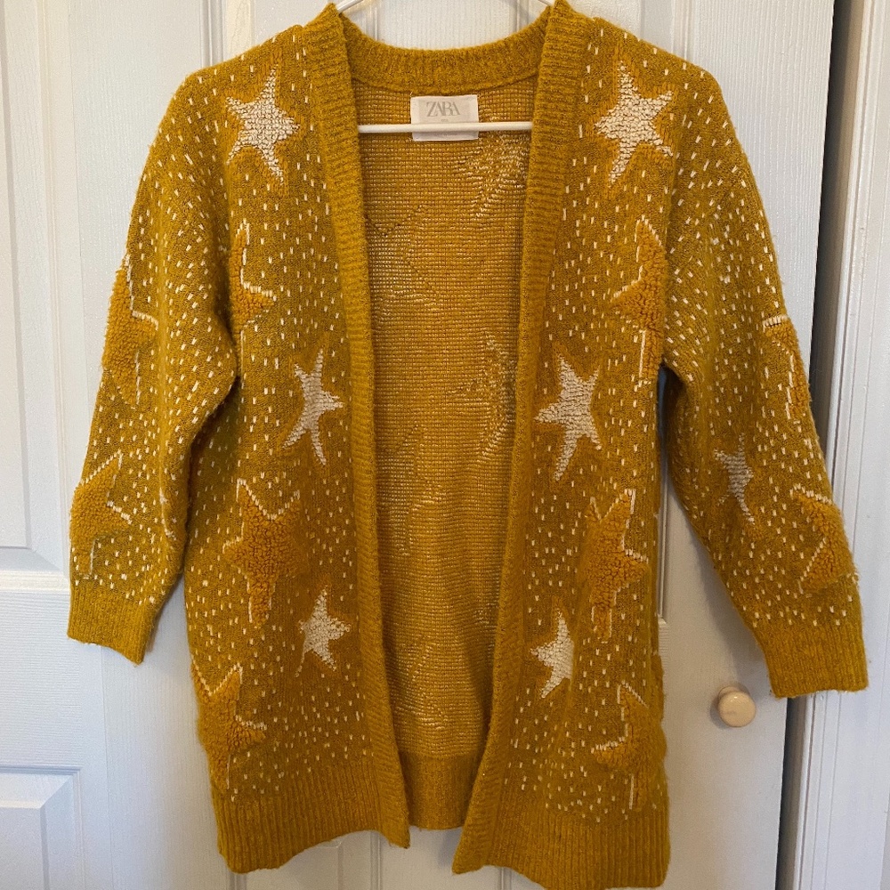 Zara Kids Knit Star Sweater